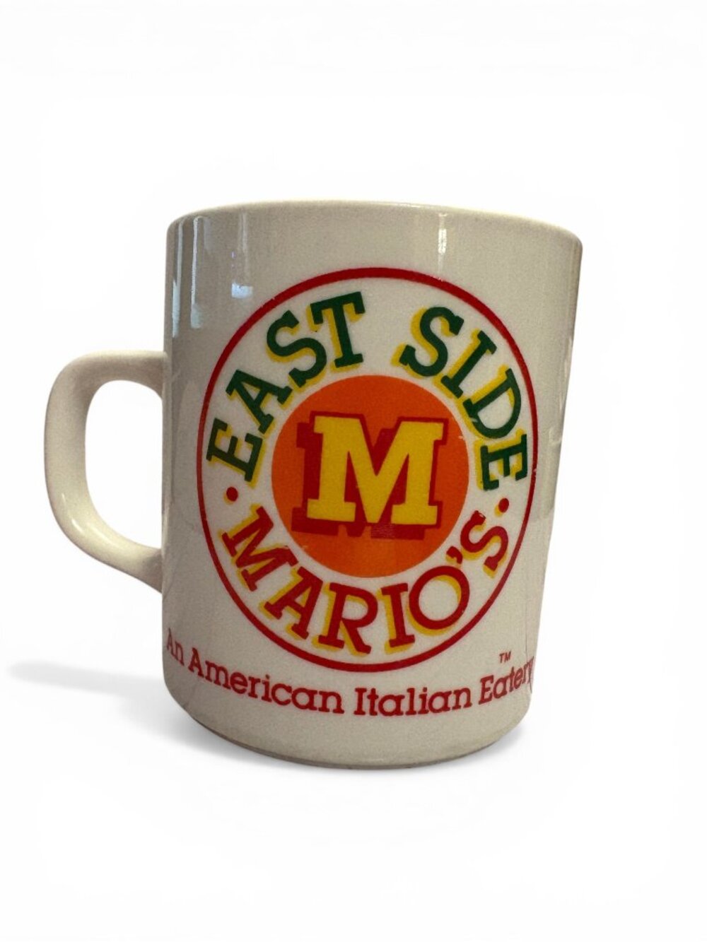Vintage East Side Mario's Mother Parkers Coffee Mug 1980's *Rare* (SKU: 107MI)
